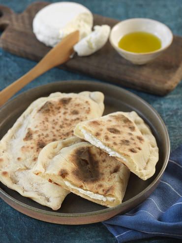 Naans au fromage