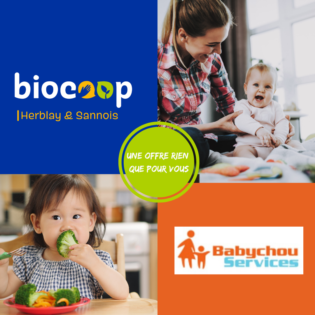 Offre "Babychou" "Biocoop", détails dans la rubrique actualité